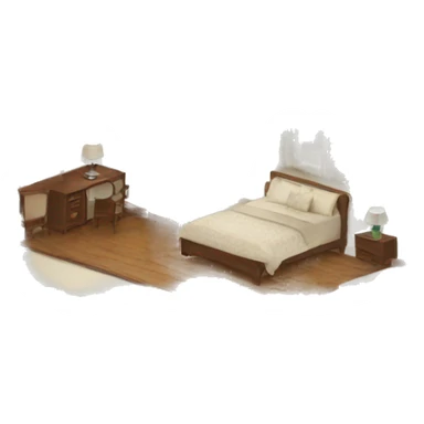 suite in a house sticker