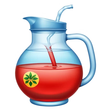 Jarra de agua sabor jamaica sticker