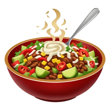 Chipotle bowl sticker