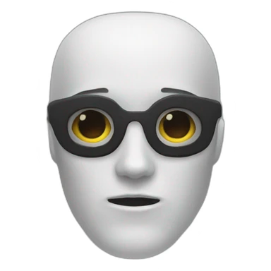 Face codmetic mask sticker