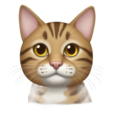 Tabby cat named max sticker