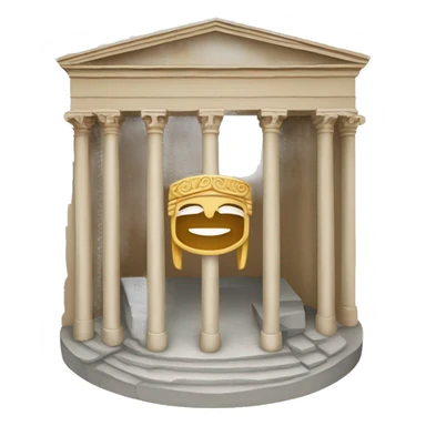 Greek Epidauros theatre sticker