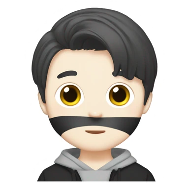 Hyunjin from straykids as a ferret sticker