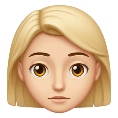 emoji between 😑 and 😳 sticker