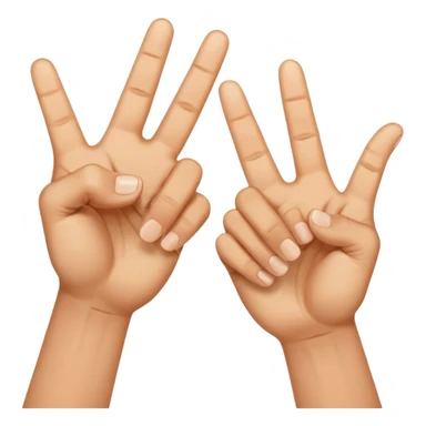 Hold up your hands. With your left hand, make a ‘6’ by curling your index finger like a hook while sticking your thumb out. With your right hand, make a ‘7’ by pointing your index finger straight and your thumb sideways like an L-shape. Put both hands next to each other — that’s the 67 meme sticker