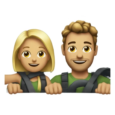 Late night drive with my girl sticker