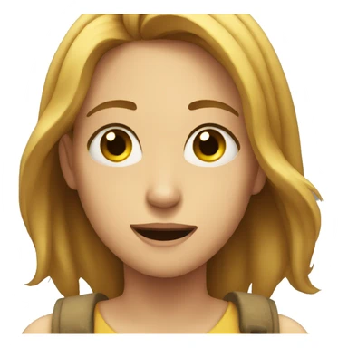 Forced smile  sticker