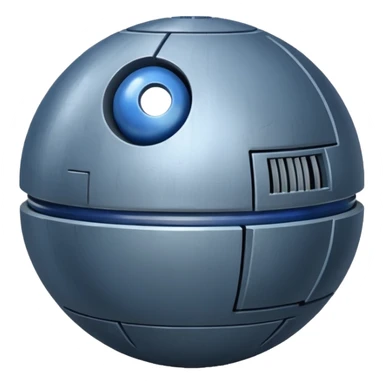 deathstar blueberry fruit berry machine sticker