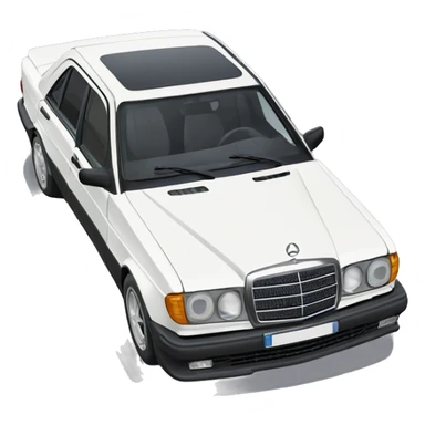 Mercedes 190 evo 2 sticker