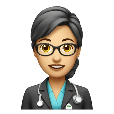 Nutritionist woman sticker