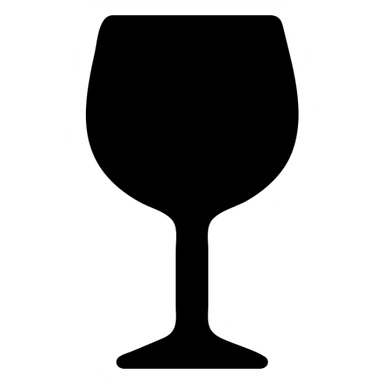wine glass sticker