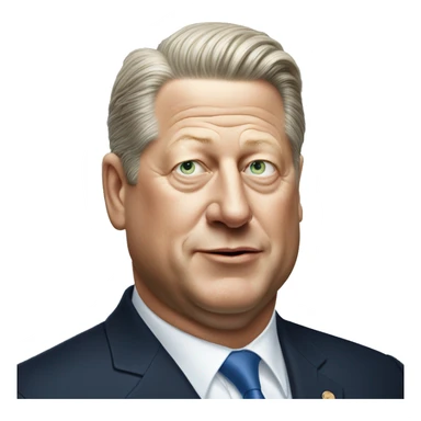 al gore rocking the white house sticker