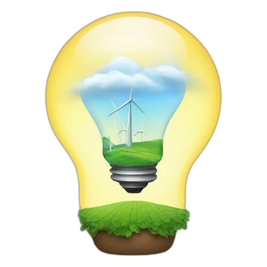 renewable energy sticker