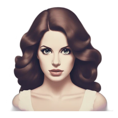 Lana Del Rey “Ultraviolence” album cover sticker