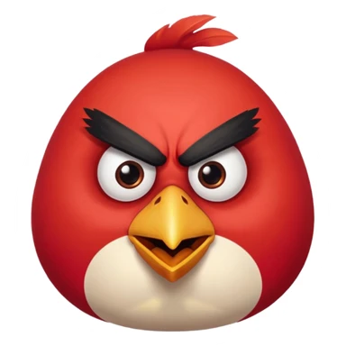 angry bird animated sticker
