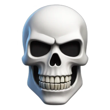 Fortnite skull trooper  sticker