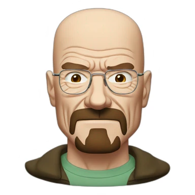Walter White de breaking bad sticker