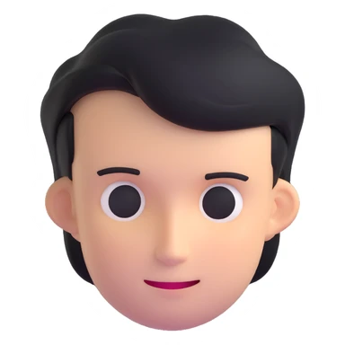 face with a deadpan look and subtle smirk, sarcastic sticker