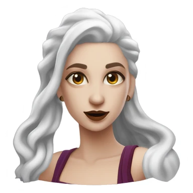 "Technomancy is the use of magic or mystical powers to control and manipulate technology” + "It's kind of like cyberpunk magic or how in some games, characters hack into systems using magic." 🖥️⚡🧙‍♂️ Make a ancient vampire technomancy goddess sticker