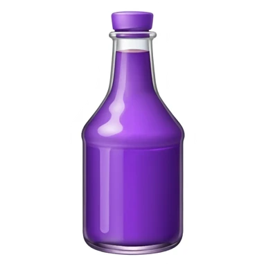 purple sauce bottle  sticker