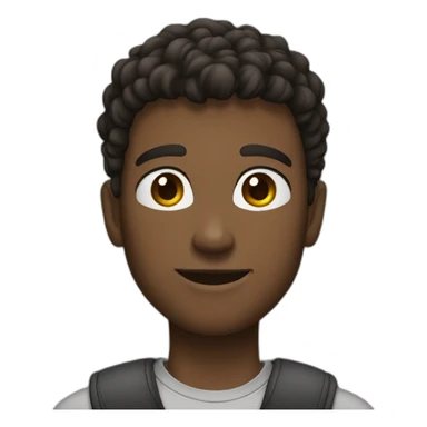 Tall young guy sticker