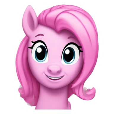 Pink my little pony  sticker