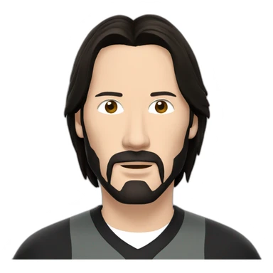 keanu-reeves-wearing-newcastle-kit sticker