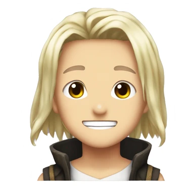 Iguro Obanai from demon slayer sticker