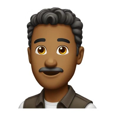 Turning head madly sticker