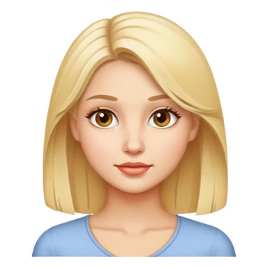 lovly blonde sticker