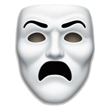 Phantom of The Opera mask sticker