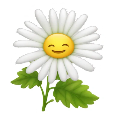 CHAMOMILE with leaf sticker