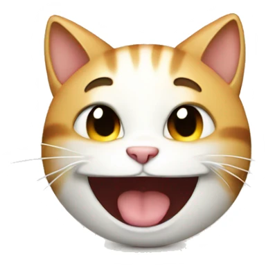 laughing crying cat thumb up sticker