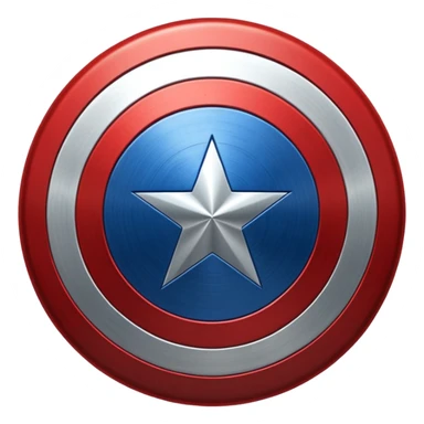 Captain America shield  sticker