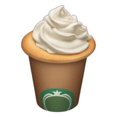 Starbucks javachip frapachino sticker