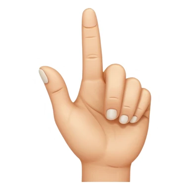 Hand with middle finger and thumb down sticker