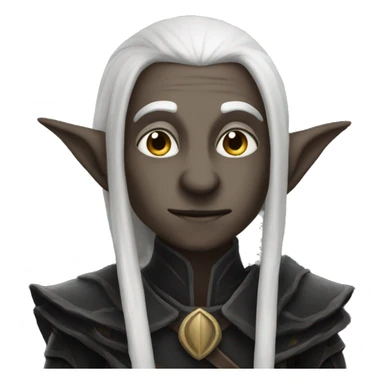 dark elf sticker