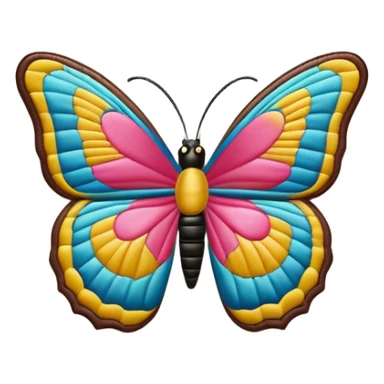 Gucci butterfly sticker