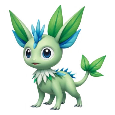 Virizion-Amaura-Celebi-Shaymin-hybrid-creature (full body) sticker