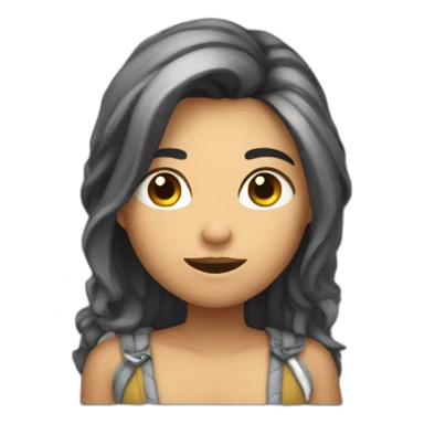 Hada soñando sticker