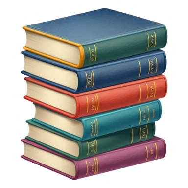 Stacked School Book sticker