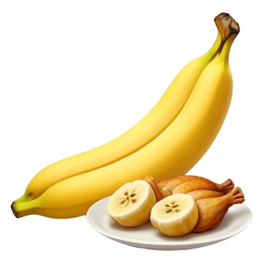 Chicken banana sticker