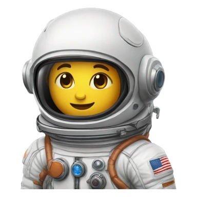 astrunaut sticker