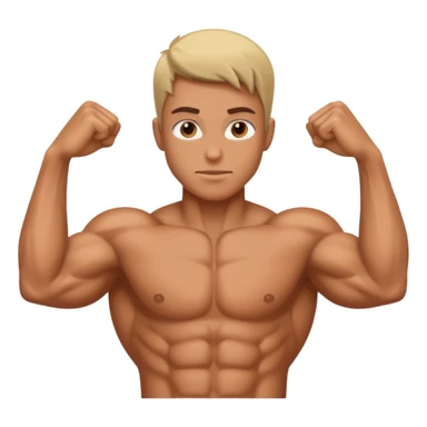 muscle sticker