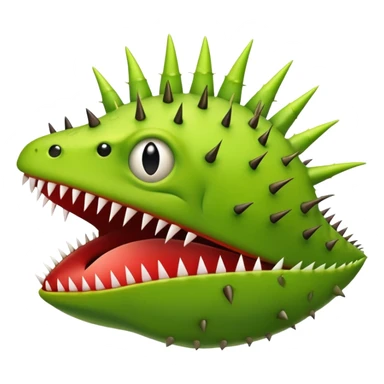 Venus fly trap sticker