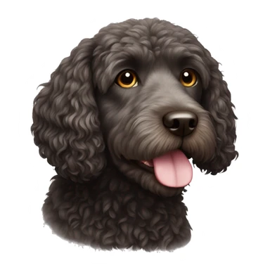 French water dog sticker