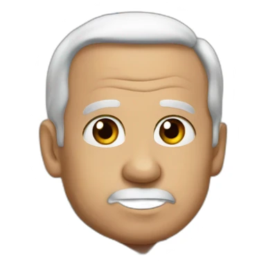 Israel president got afraid  sticker