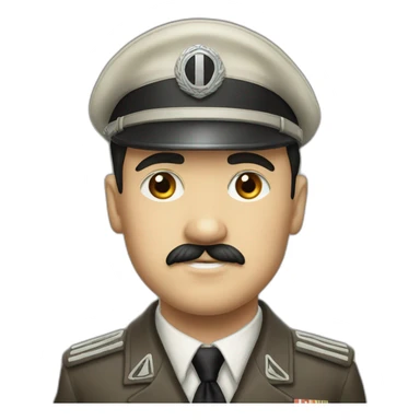 hitler yamaka artist sticker