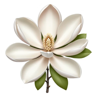 Magnolia flowers sticker