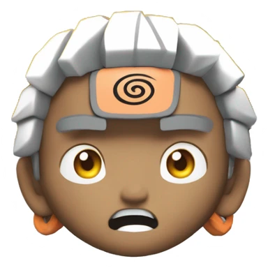 Naruto che fa la rasengan sticker